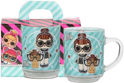 Кружка стеклянная Green Tea L.O.L. Surprise! IT Baby 200 мл (86005104ОСТ)