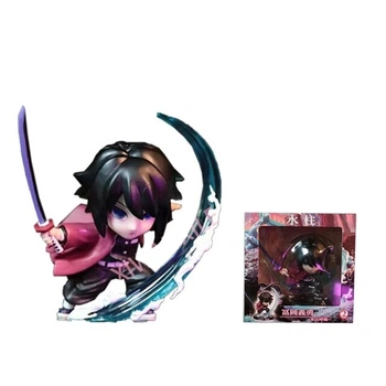 Аниме фигурка Клинок рассекающий демонов, Demon Slayer Tomioka Giyuu, Гию Томиока, 10 см (BDD 0073)