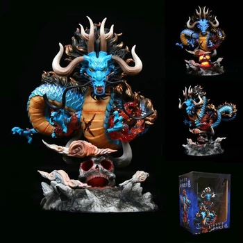 Аниме фигурка One Piece Ван пис Kaido Kaidou Dragon, Кайдо в форме дракона, с подсветкой, 22 см (OP 0057)
