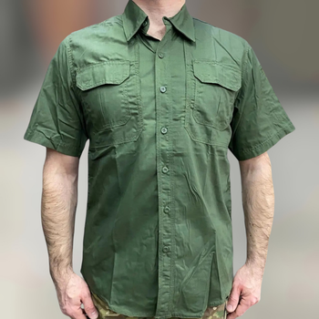 Армейская тенниска, Олива, рубашка с коротким рукавом, размер XL, Yakeda, тактическая рубашка летняя