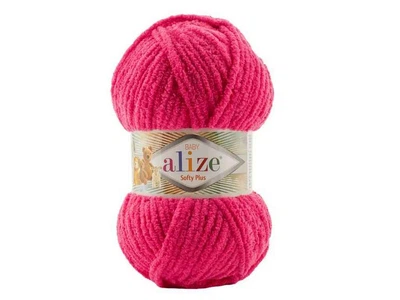 Пряжа ALIZE Softy Mega бугенвілія 100% мікрополіестер 100г 70м 798 5шт/уп