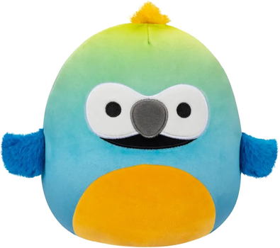 Плюшевий папуга Squishmallows Жовто-блакитний 19 см (0196566214132)