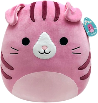 М'яка іграшка Squishmallows Кішечка Рожева 40 см (0196566215054)