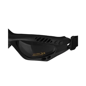 Тактичні окуляри Mil-Tec COMMANDO Black Smoke 15615302