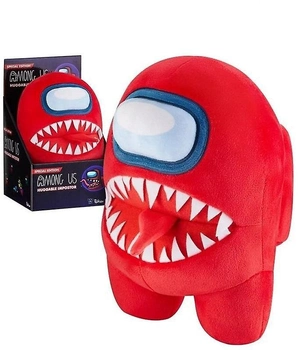 Maskotka Dino Toys Among Us Impostor Czerwona 25 cm (7290117582381)