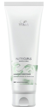 Кондиціонер Wella professionals Nutricurls Waves & Curls Cleansing Conditioner очищувальний для кучерявого та хвилястого волосся 250 мл (4064666041018)