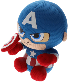 М'яка іграшка TY Beanie Boos Капітан Америка 15 см (0008421411894)