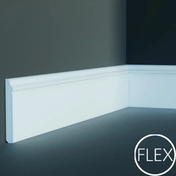 Плинтус Elite Decor Harmony 2000x100x12 M 204 Flexi