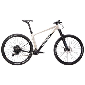 Велосипед 29" Ghost Lector SF LC SX Eagle рама М, карбон, серый (93LE10M)