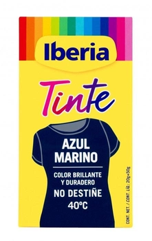 Barwnik do odzieży Iberia Tinte Ropa No Destiñe 40 Niebieski 70 g (8411660211057)