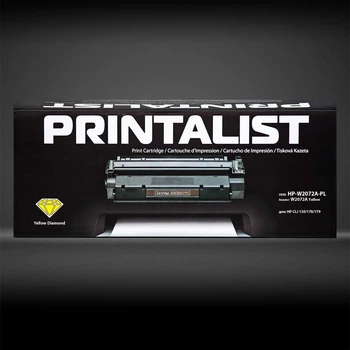 Картридж для HP Color Laser 150, 150а, 150nw PRINTALIST 117A Yellow HP-W2072A-PL