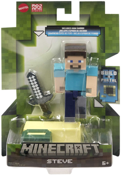Figurka Mattel Minecraft Steve 8 cm (0194735123186)