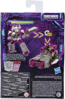 Robot transformujący Hasbro Generations Legacy Deluxe Skullgrin z akcesoriami 14 cm (5010994120399)