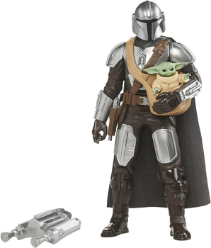 Фігурка Hasbro Star Wars Galactic Action The Mandalorian & Grogu 30 см (5010993959808)