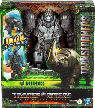 Robot transformujący Hasbro Smash Changers Rhinox 23 cm (5010994119133)