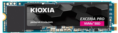 SSD диск KIOXIA EXCERIA PRO 2TB M.2 2280 NVMe PCIe 3.0 TLC (LSE10Z002TG8)