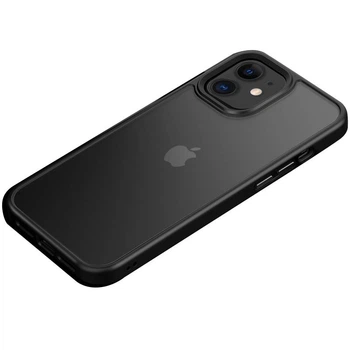 TPU+PC чохол Metal Buttons для Apple iPhone 11 (6.1") Черный