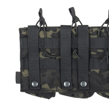 Підсумок 8Fields Premium Triple AK47/AKM Mag Pouch Multicam Black