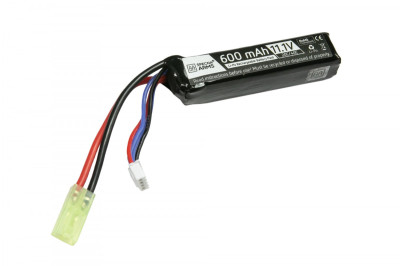 Аккумулятор Specna Arms LiPo 11,1 V 600mAh 20/40C Battery for Pdw Tamiya Mini