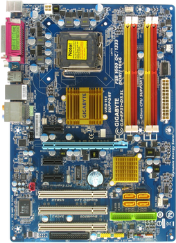 Материнская плата Gigabyte GA-EP31-DS3L Socket 775 (s775,DDR2, P31, PCI-Ex16) Б/У