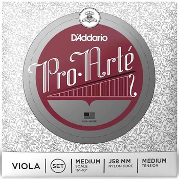Струны для скрипки D'Addario Pro-Arté Viola String Set Medium Scale Medium Tension