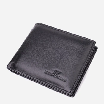Портмоне мужское кожаное ST Leather Accessories leather-22460 Черное