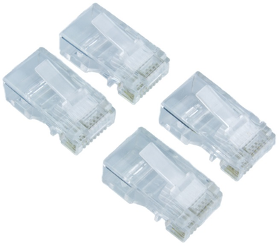 Wtyk DPM RJ45 8P8C 4 szt. (BMTF984) (5903332585915)