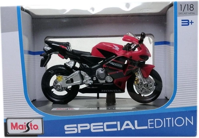Металева модель мотоцикла Maisto Honda CBR 600RR 1:18 (5907543770498)