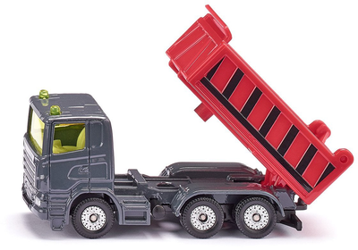 Metalowy model ciężarówki-wywrotki Siku z przyczepą (4006874016853)