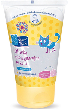 Oliwka Skarb Matki pielęgnacyjna w żelu z witaminą E dla niemowląt i dzieci 125 ml (5901968019286)