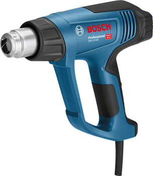 Фен будівельний мережевий Bosch Professional GHG 23-66, 2.3 квт, комплект насадок і аксесуарів, валіза (0.601.2A6.301)