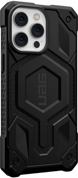 Панель UAG Monarch Pro Magsafe для Apple iPhone 14 Pro Max Kevlar Black (840283901669)