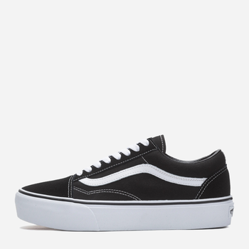 Жіночі кеди низькі Vans Old Skool Platform VN0A3B3UY28 42 Чорний/Білий (190849399417)