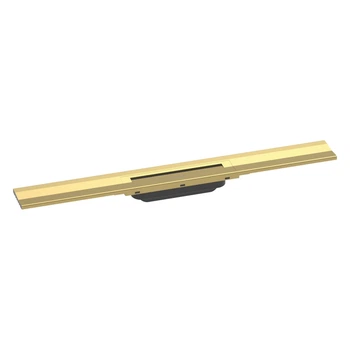 Трап линейный для душа HANSGROHE RainDrain Flex 700мм золотой 56050990