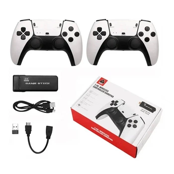 Ігрова консоль приставка із двома джойстиками 2.4G Wireless Controllers Gamepad 4K M8PRO
