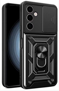 Чохол Camshield з кільцем-підставкою на Samsung Galaxy A16 (5G) / black