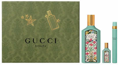 Набір Gucci Flora Gorgeous Jasmine Парфуми 100 мл + Парфуми 10 мл + Парфуми 5 мл (3616304679124)