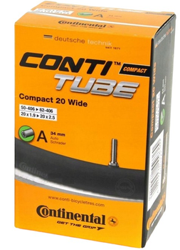 Dętka rowerowa Continental Compact Wide 20" x 1.9-2.5 (CO0181271)