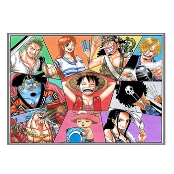Постер плакат аниме Ван Пис Большой Куш One Piece 42х29 см А3 (poster_0766)