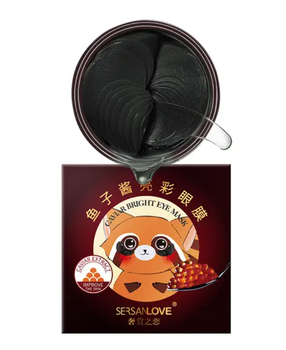 Гідрогелеві патчі Sersanlove Caviar Bright Eye Mask 90 г 60 шт (6972257071048)