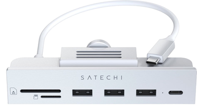 Hub USB Satechi Aluminum Type-C Clamp Hub Silver for iMac 24" (ST-UCICHS)