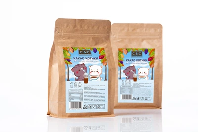 Какао-напиток C&C Chocolate and Cacao Котики 500 г