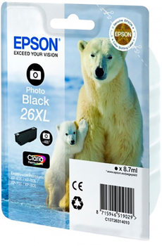 Tusz Epson 26XL XP600/605/700 Photo Black (C13T26314010)