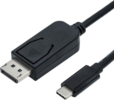 Кабель S-Impuls USB Type-C - DisplayPort 1.8 м Black (10-60185)