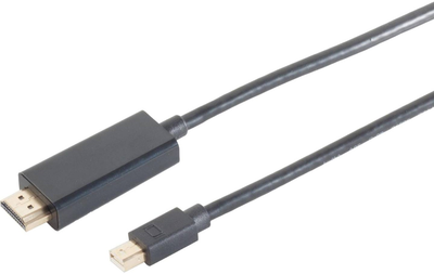 Kable S-Impuls mini-DisplayPort - HDMI 1 m Black (10-72025)