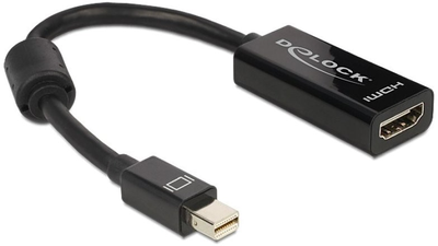 Adapter Delock mini-DisplayPort - HDMI 0.18 m Black (4043619650996)