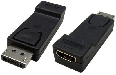 Adapter S-Impuls DisplayPort - HDMI Black (4017538046307)