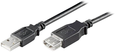 Kaбель Goobay USB Type-A 5 м Black (4040849936012)