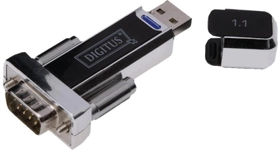 Adapter Digitus RS232 - USB Type-A 0.8 m Silver (DA-70155-1)