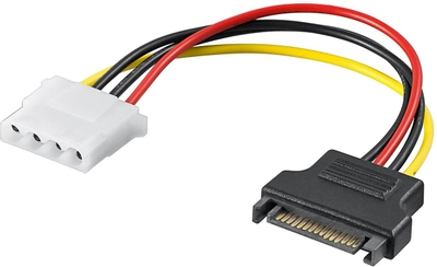 Кабель Super Micro SATA Power - Molex 0.17 м Black/Yellow/Red (4040849936340)